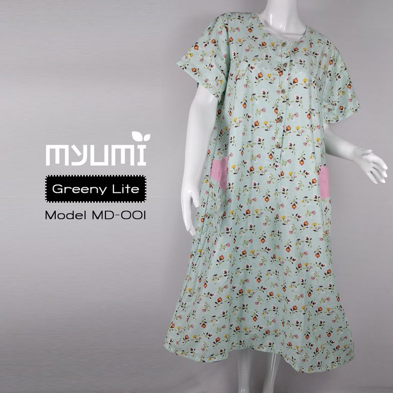 Daster Greeny Lite - Omahkain Katun Jepang