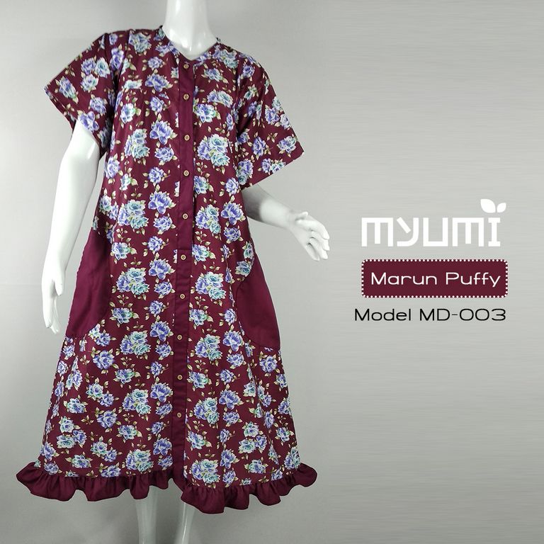 Daster Marun Puffi - Omahkain Katun Jepang